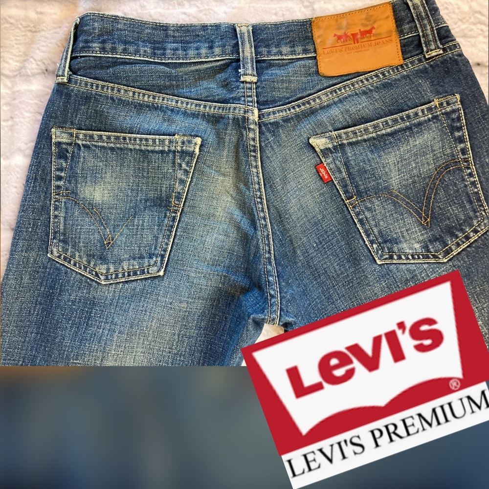 Levi Skinner W30 L30 Button Fly Low Rise Boot Cut
